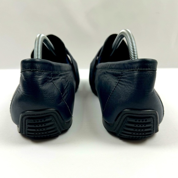 Zanzara Men's Van Eyck Blue Soft Leather Loafers Shoes Size 11‎ - Picture 3 of 9